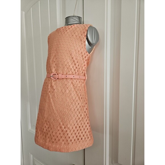 Redtag Baby Red Tag Apricot Embroidered A Line Dress 18-24 Month NWT Belt - Picture 3 of 11